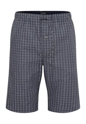 Night And Day Cotton Woven Drawstring Shorts | Casual Check 75433-2385
