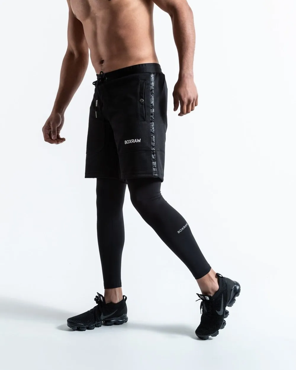 OG PEP SHORTS (2-IN-1 TRAINING TIGHTS) BLACK
