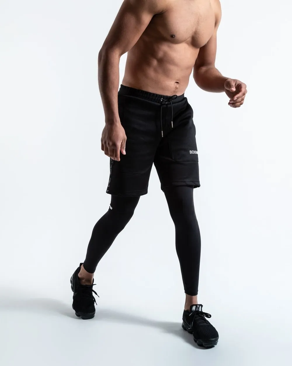 OG PEP SHORTS (2-IN-1 TRAINING TIGHTS) BLACK