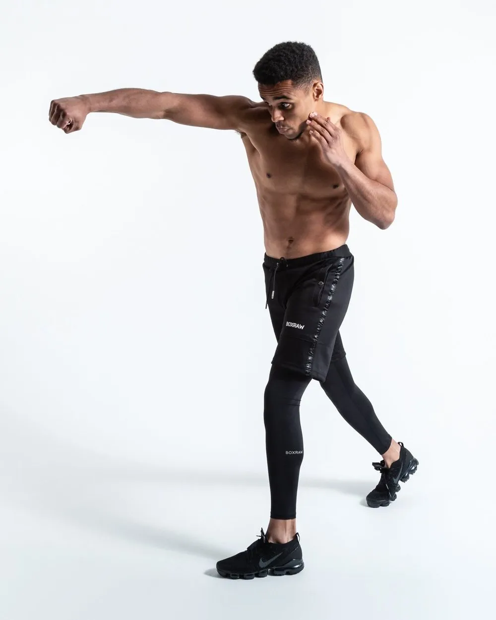 OG PEP SHORTS (2-IN-1 TRAINING TIGHTS) BLACK