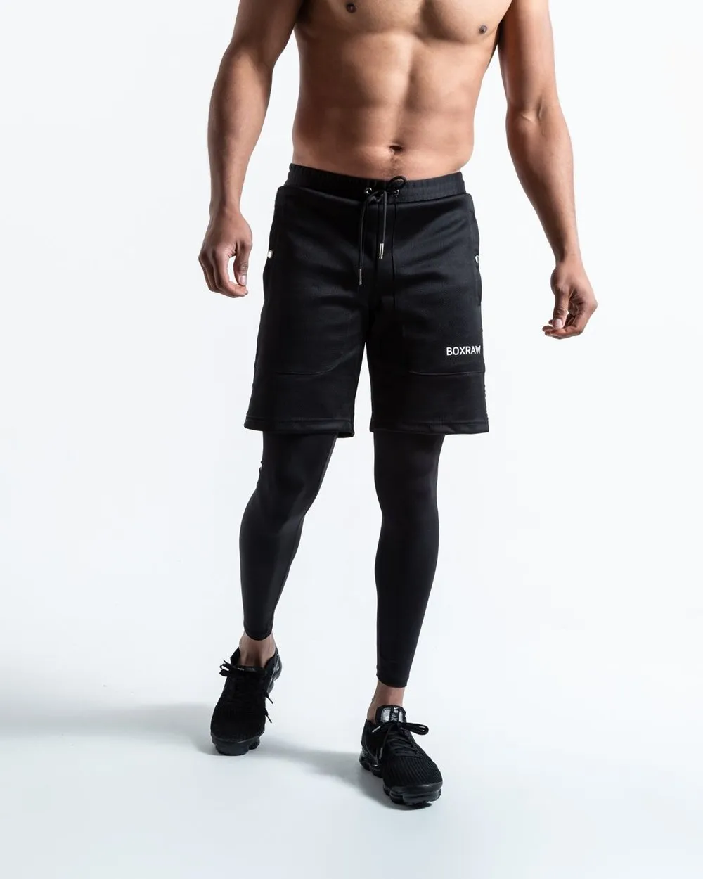 OG PEP SHORTS (2-IN-1 TRAINING TIGHTS) BLACK