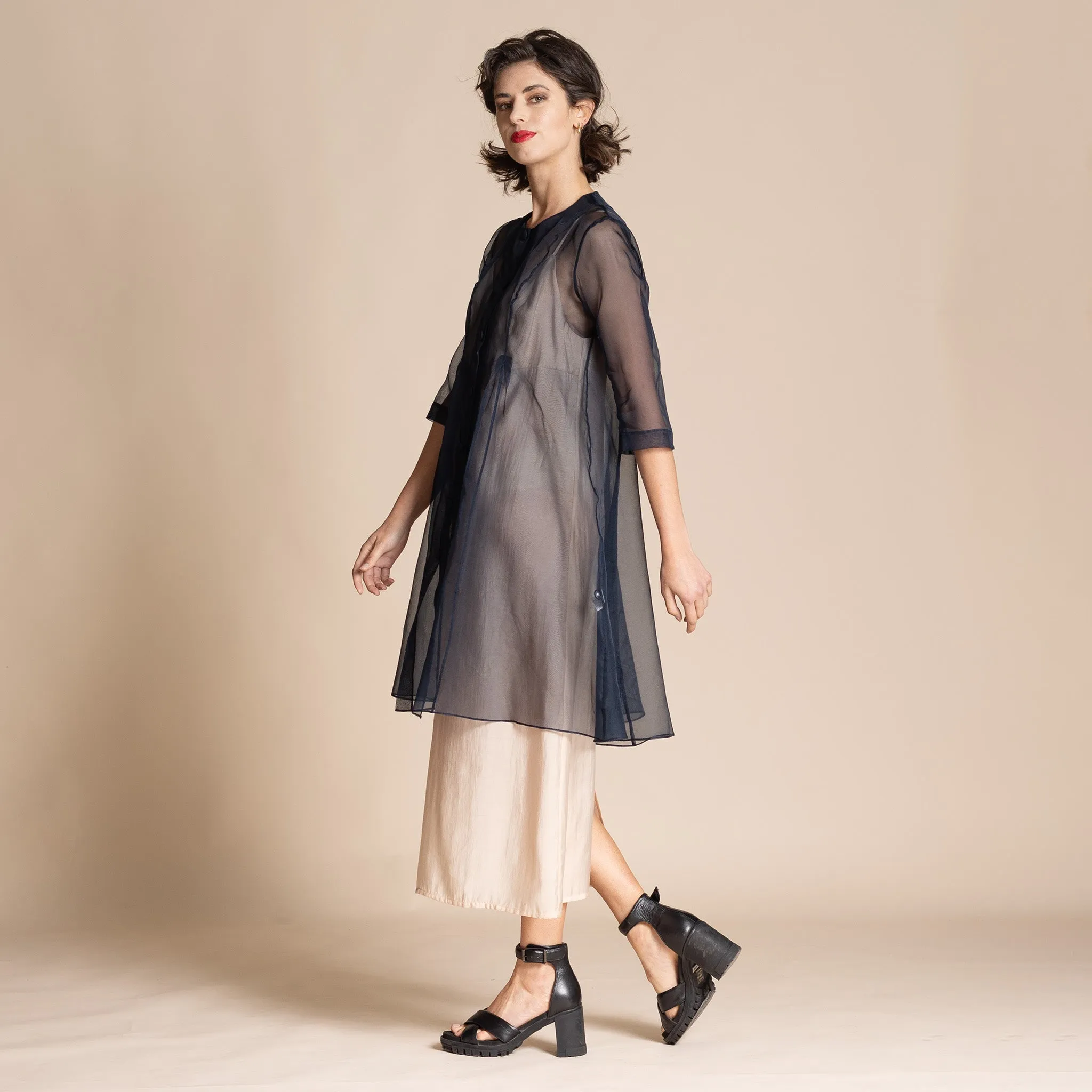 organza giselle coat