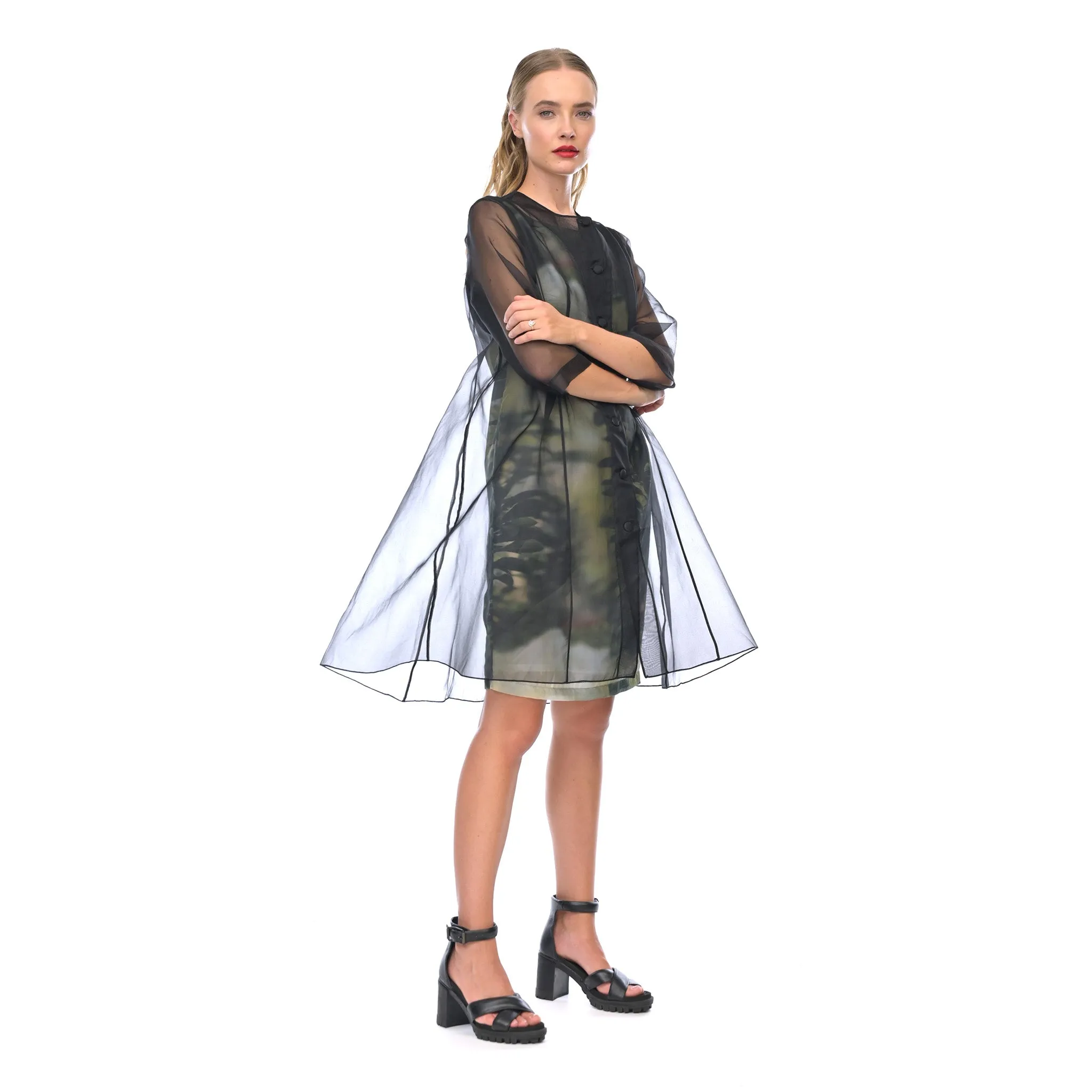 organza giselle coat