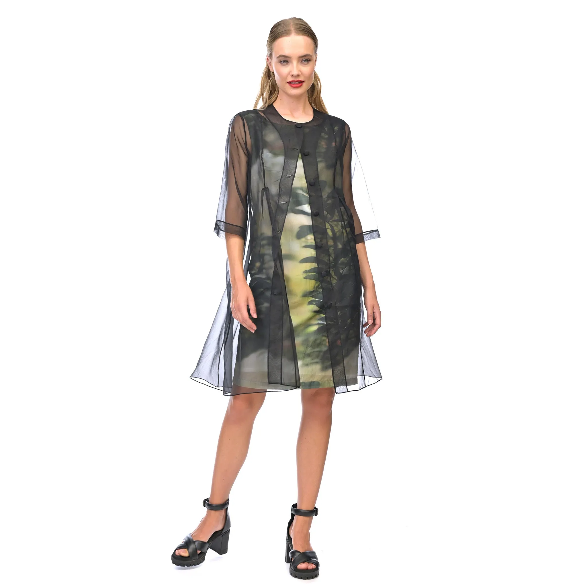 organza giselle coat