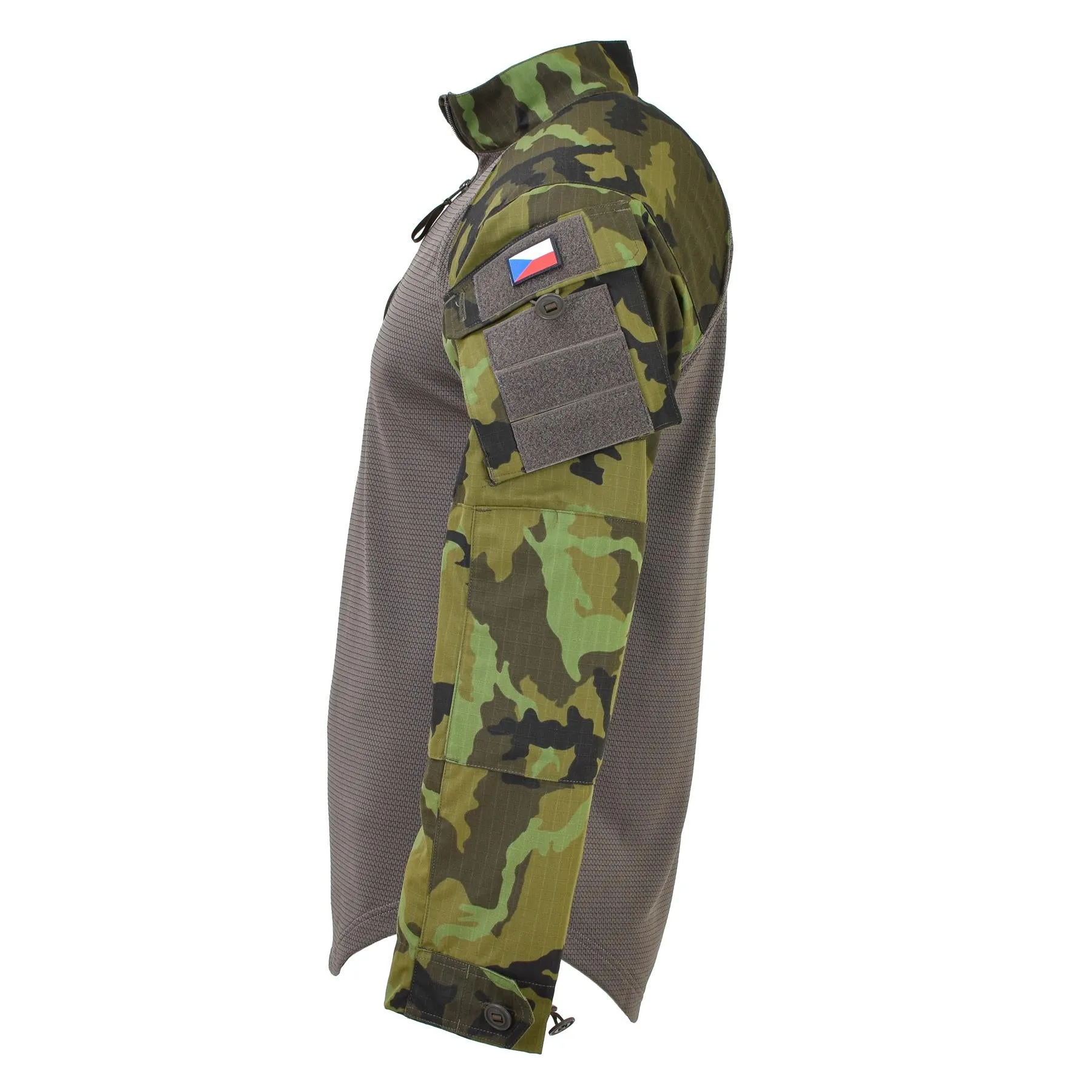 Original Czech army tactical combat shirts ubac woodland camo long sleeve NEW
