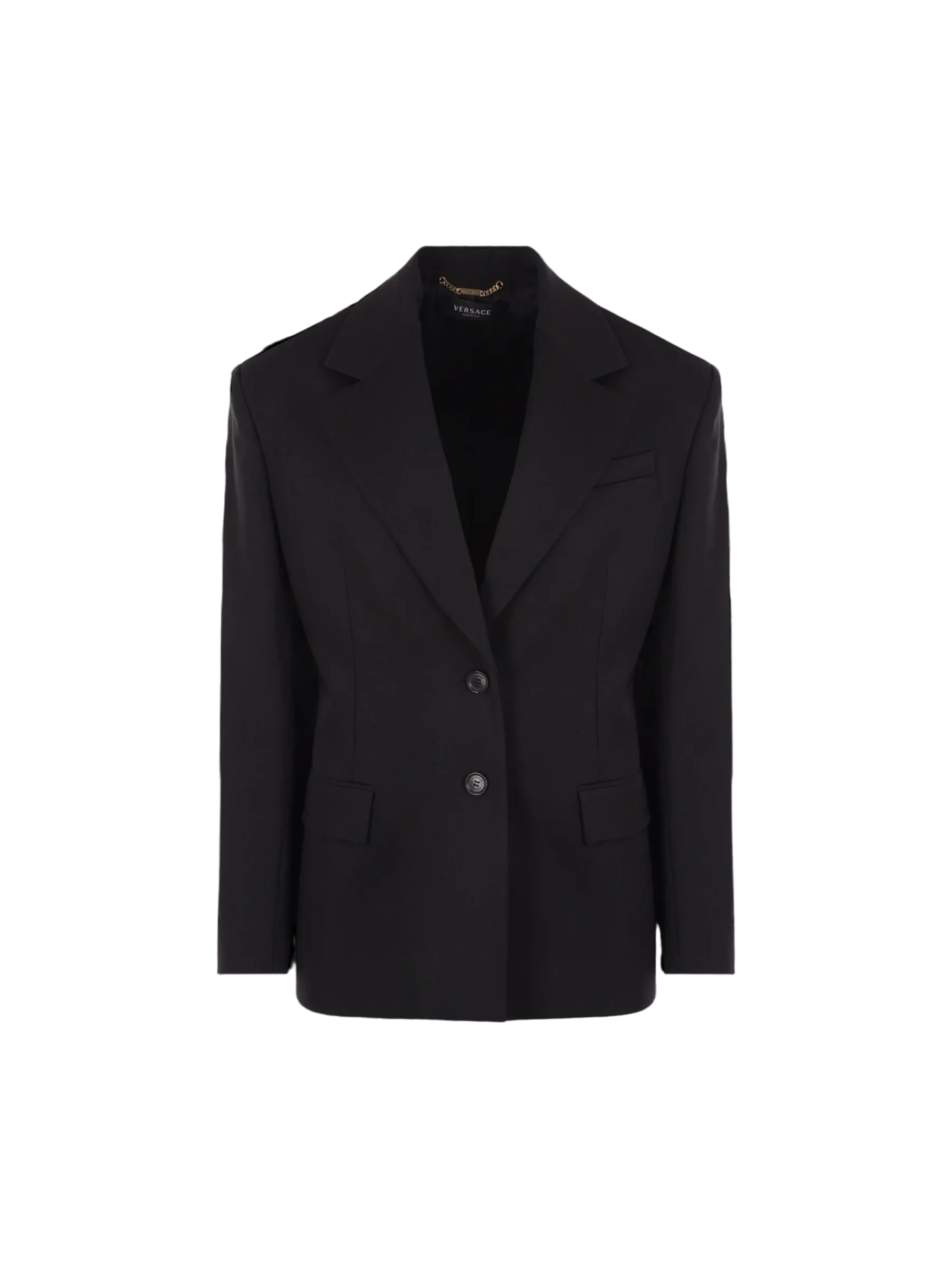 Oversized Single-Breasted Jacket