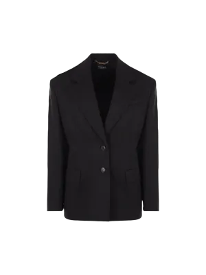 Oversized Single-Breasted Jacket