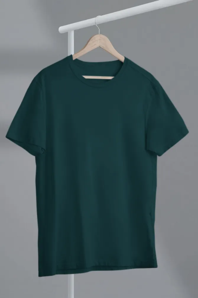 Petrol Blue Oversized T-shirt for women