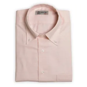 Pink Swiss Cotton & Linen Long Sleeve Shirt