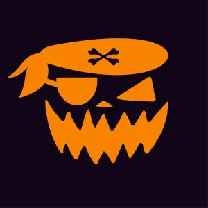 Pirate Pumpkin Tee