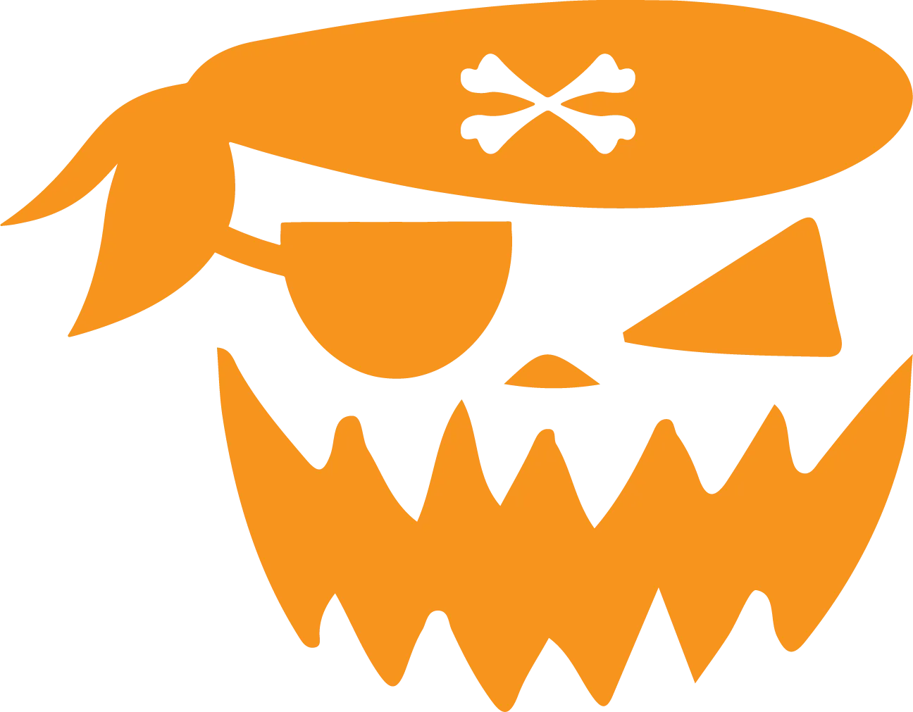 Pirate Pumpkin Tee