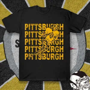 Pittsburgh Steelers Football Team Player Vintage Comfort Color Unisex Tshirt Tee Football Gameday Hoodie sweatshirt
