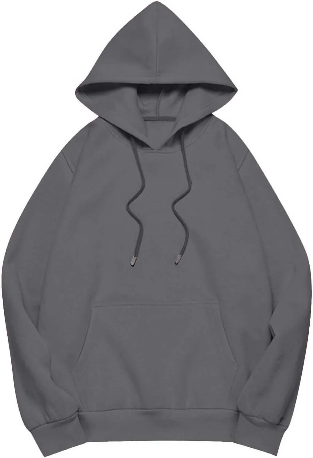 Plus Size Hoodies for Women 2025 Cute Plain Basic Long Sleeve Sweatshirts Pullover Fall Winter Trendy Y2K Top Outfits