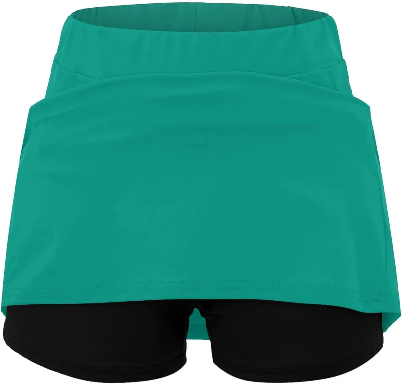 Plus Size Skorts for Curvy Women High Waisted Casual Athletic Tennis Golf Skirts with Shorts Pockets Biker Shorts