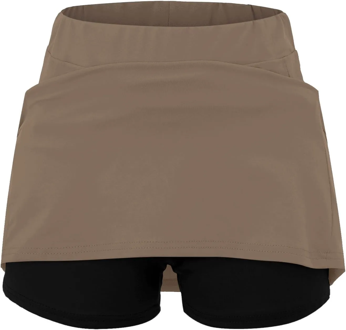 Plus Size Skorts for Curvy Women High Waisted Casual Athletic Tennis Golf Skirts with Shorts Pockets Biker Shorts