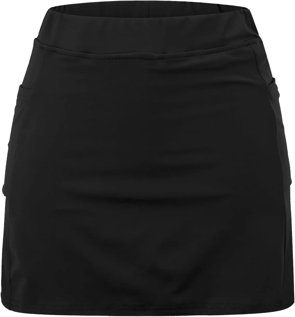 Plus Size Skorts for Women Tummy Control High Waisted Athletic Tennis Golf Skirts with Shorts Pockets Biker Shorts
