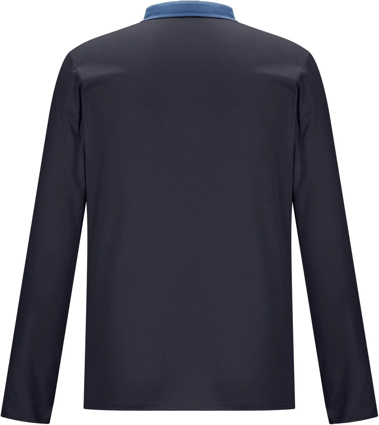 Polo Shirts for Men Long Sleeve Golf Shirts Casual Turndown Collar Outdoor Shirts Lightweight Classic Slim Fit Shirts