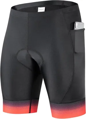 Przewalski Men's Padded Bike Shorts Cycling Road Riding Bicycle Cycle Shorts Pockets UPF 50  Biking Tights
