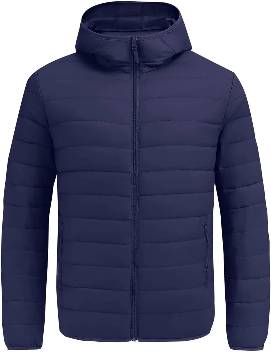 Puffer Jacket for Men Lightweight Packable Winter Warm Coat Thickened Temperament Fashion Down Jackets Big and Tall
