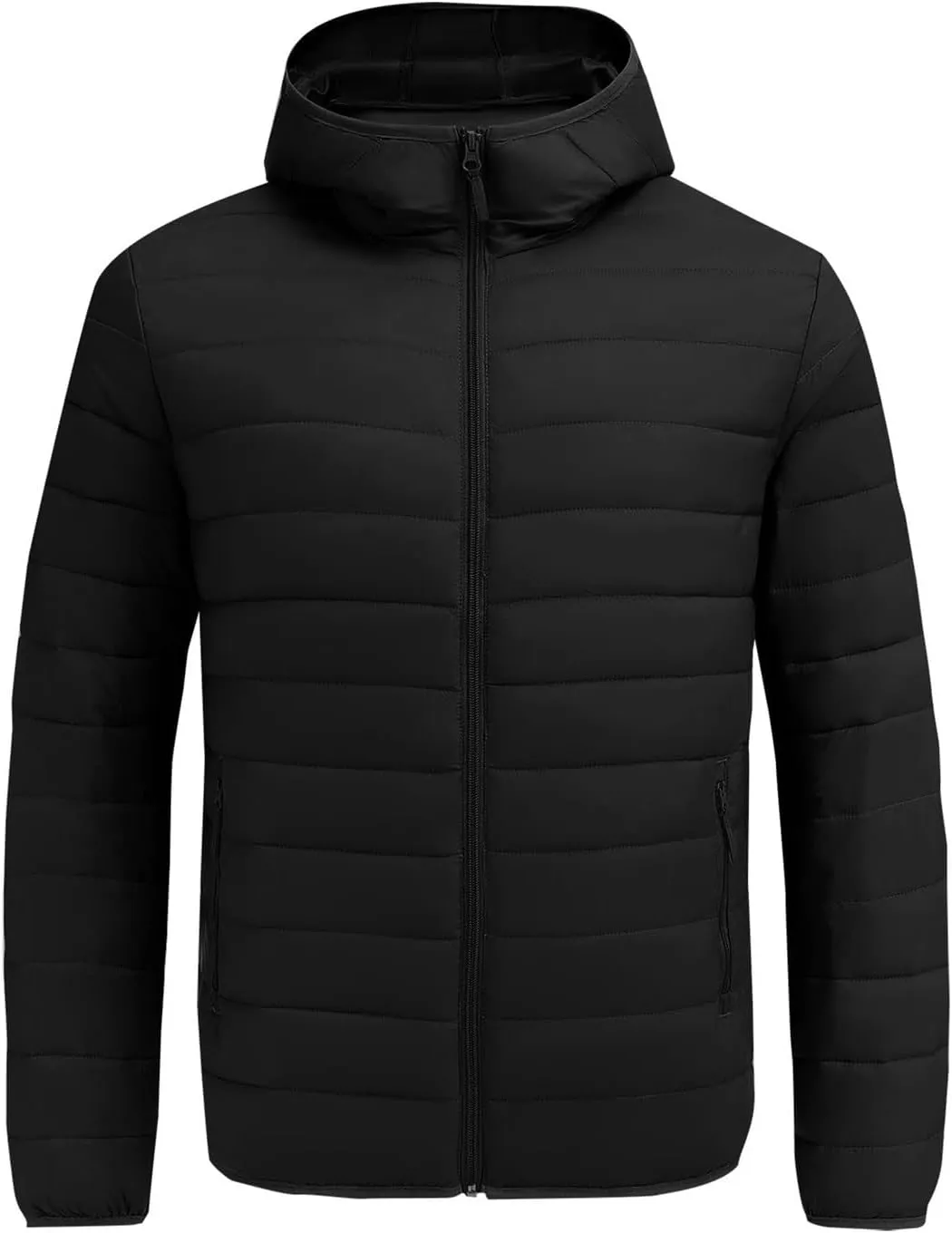 Puffer Jacket for Men Lightweight Packable Winter Warm Coat Thickened Temperament Fashion Down Jackets Big and Tall