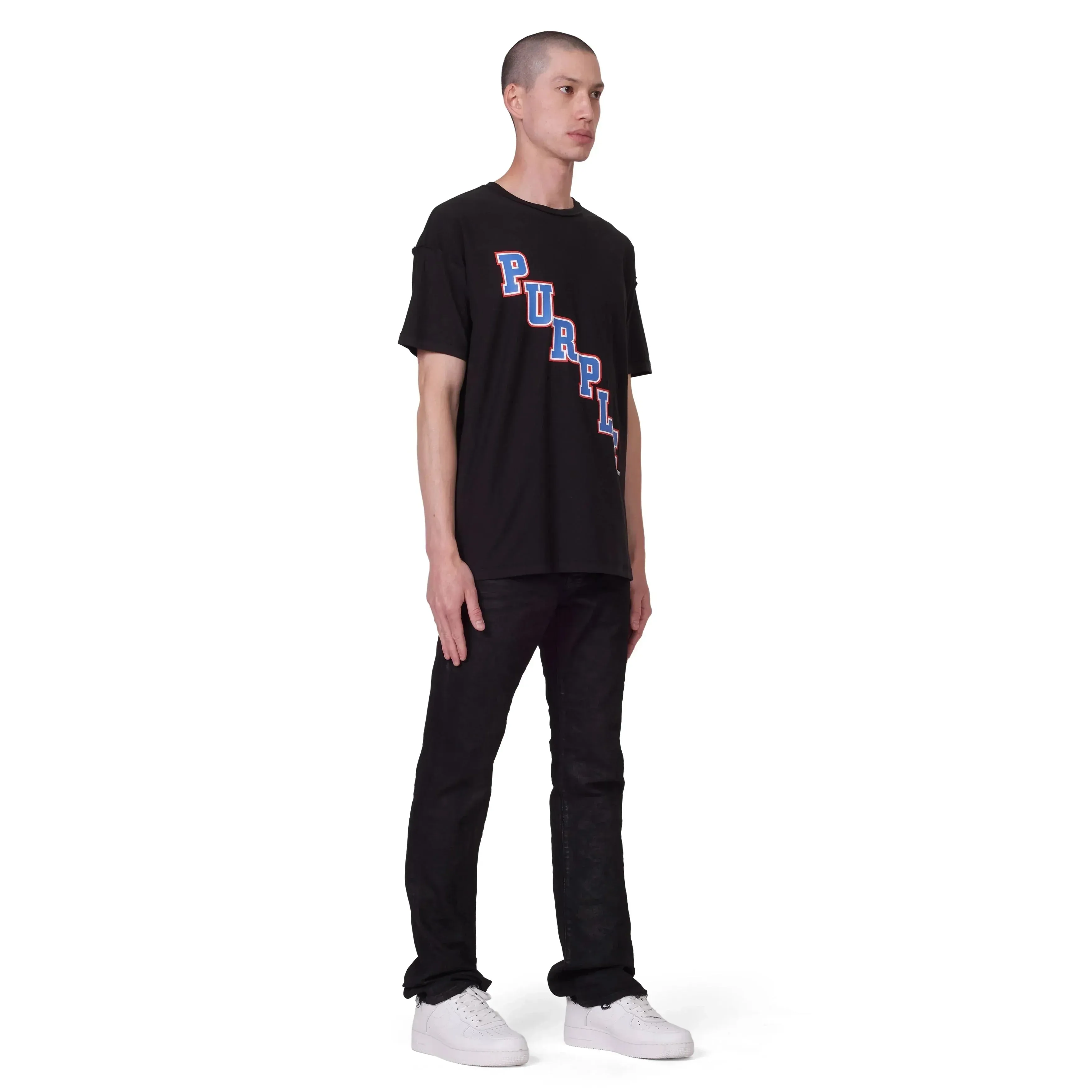 Purple Brand Inside Out Jersey Team T-Shirt