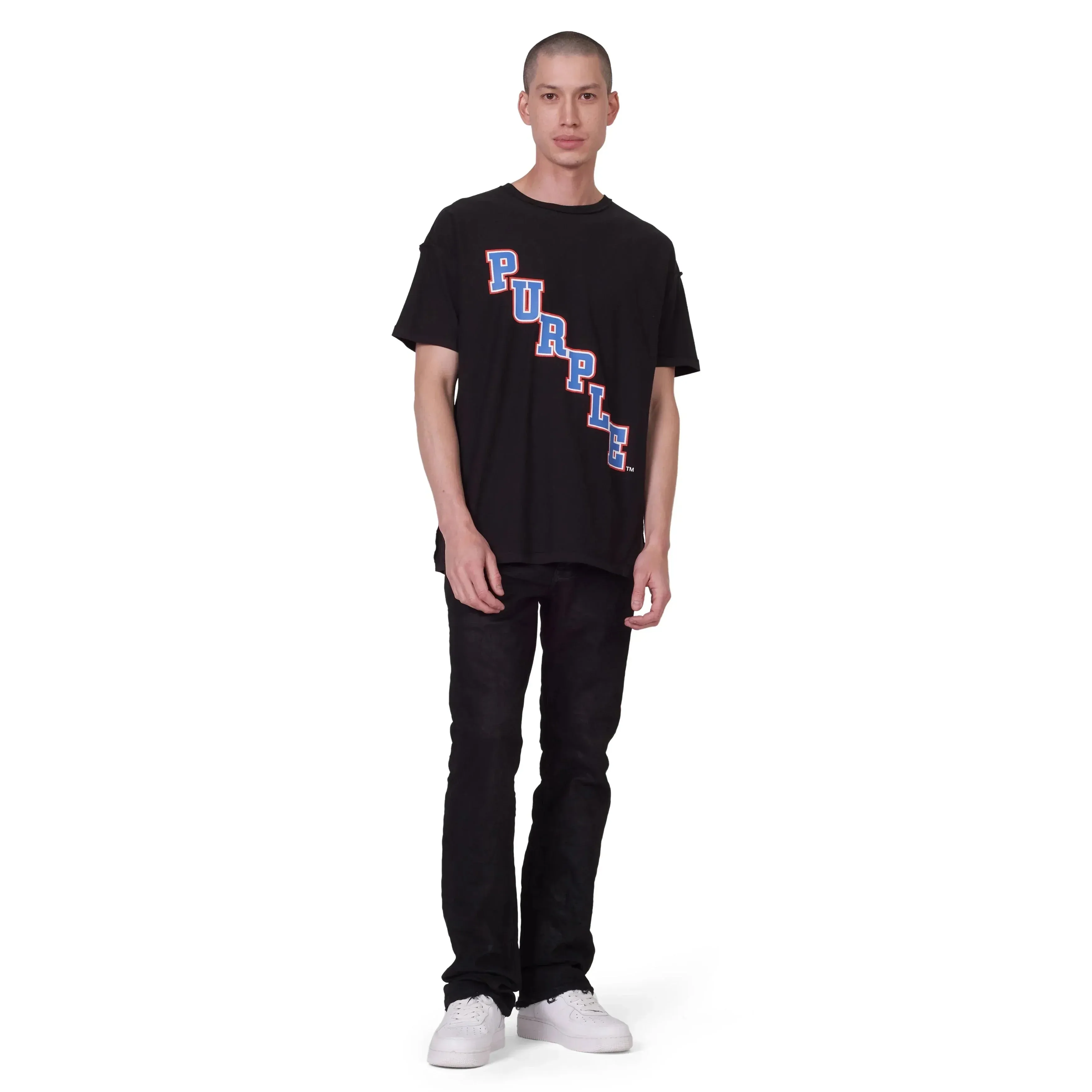 Purple Brand Inside Out Jersey Team T-Shirt