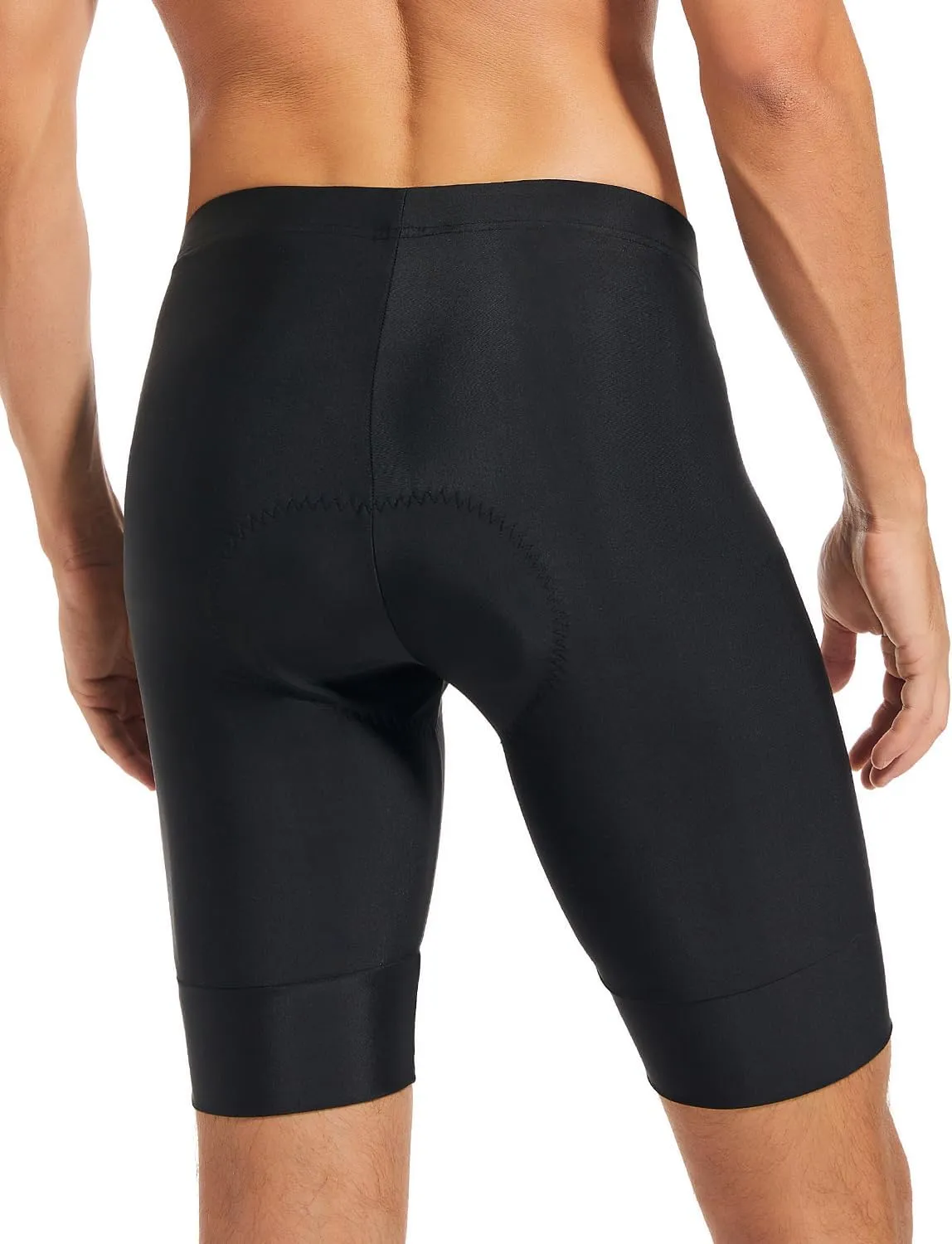 qualidyne Men's Cycling Shorts 4D Padded Bike Biking Shorts Road Riding Bicycle UPF 50  Cycle Shorts Pockets