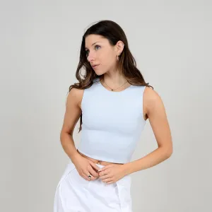 ROXANNA CREW TANK (SKY)