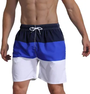 RTRDE Men's Swim Shorts Trunks Quick Dry Beach Shorts with Pockets Swimming, L-4XL