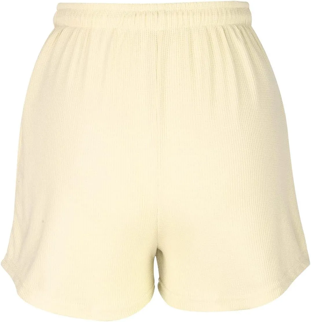Running Shorts for Women Trendy Casual Loose Shorts Workout Gym Sports Shorts Elastic Drawstring High Waisted Shorts