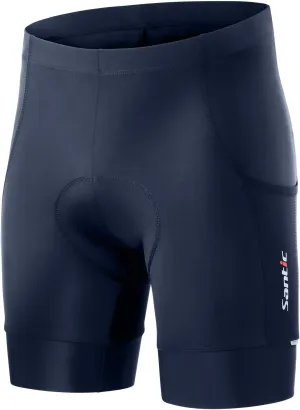 Santic Men's Bike Shorts 4D Padded UPF 50  Cycling Road Biking Mountain Bicycle Cycle Shorts with Pockets