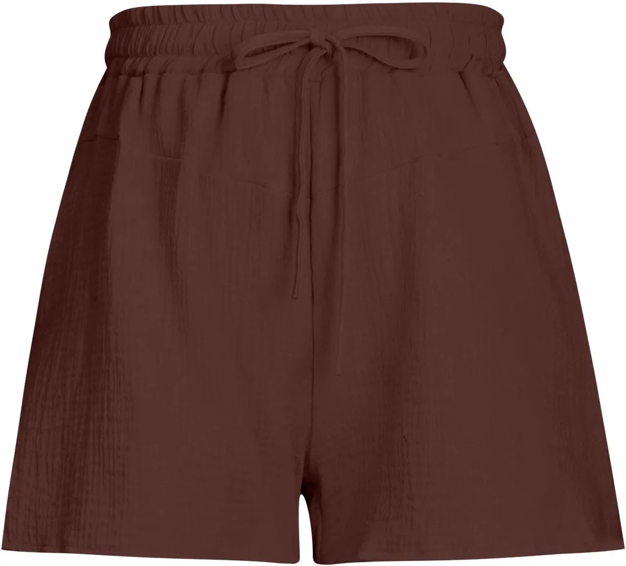 Shorts for Women Summer Casual High Waisted Wide Leg Drawstring Beach Loose Shorts Comfy Fashion