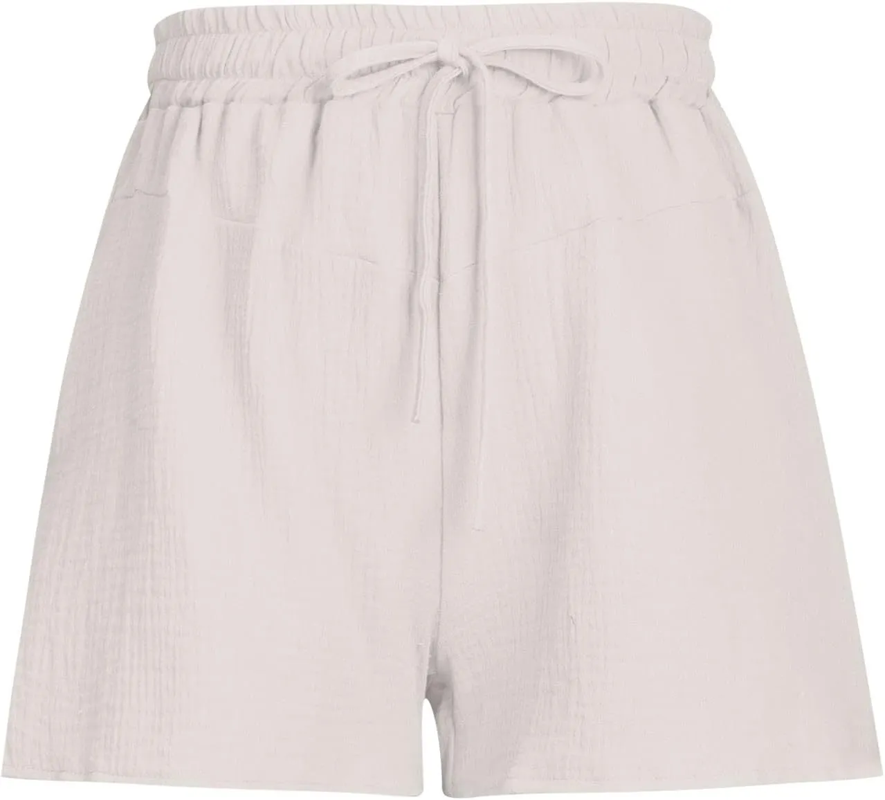 Shorts for Women Summer Casual High Waisted Wide Leg Drawstring Beach Loose Shorts Comfy Fashion