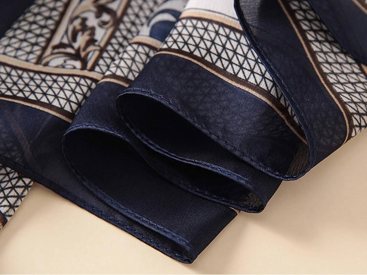 Silk Scarf Mulberry Silk Fashion Scarves Long Lightweight Shawl Wrap 