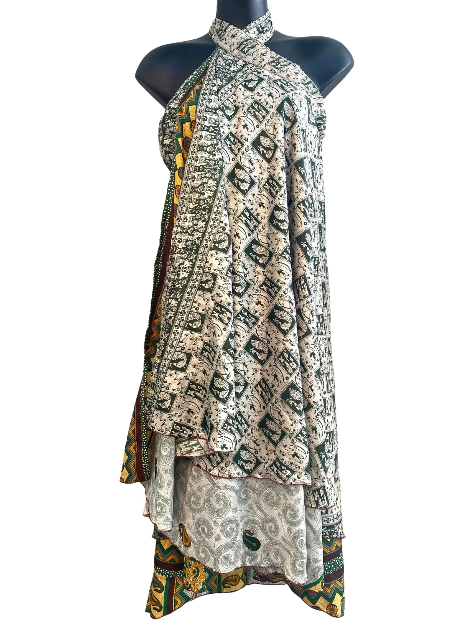 Silk Wrap Skirt