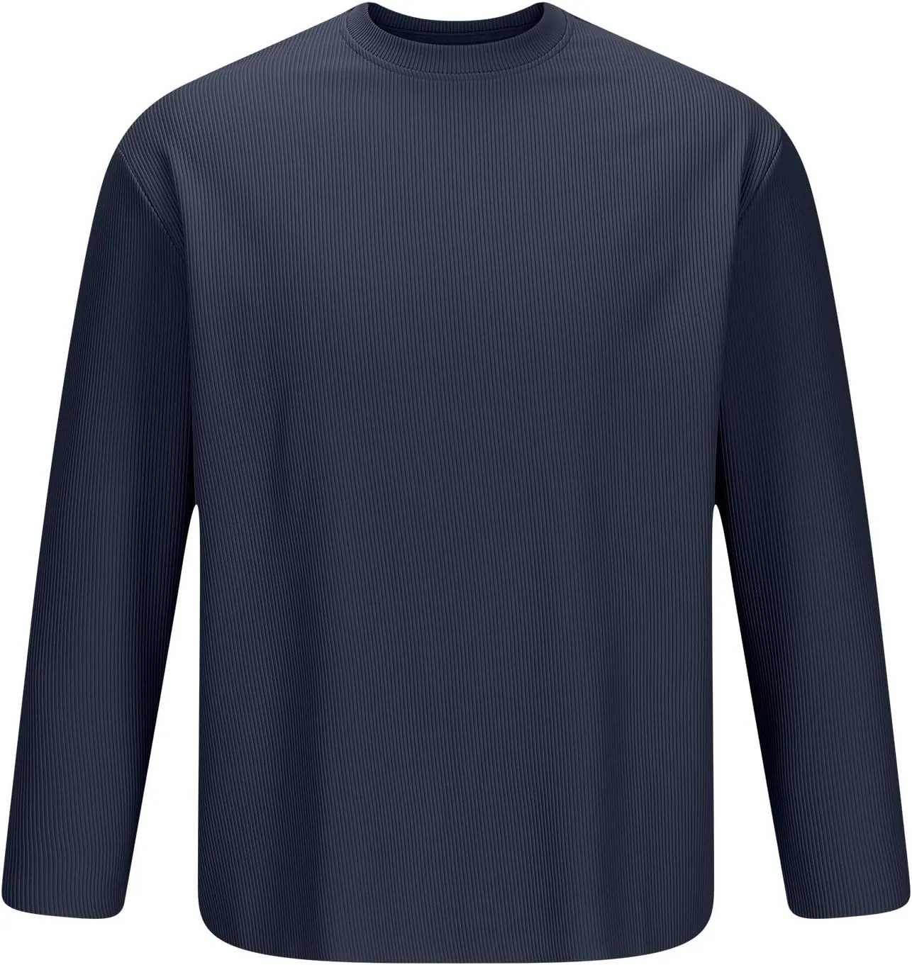 Slim Fit Polo Shirts for Men Basic Quick Dry Long Sleeve Polo Shirts Performance Sports Athletic Pullover