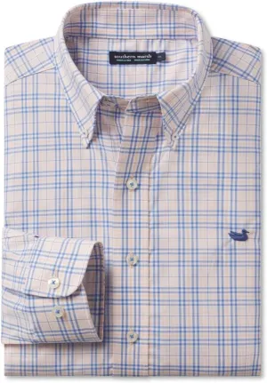 Southern Marsh Charlotte Windowpane Dress Shirt