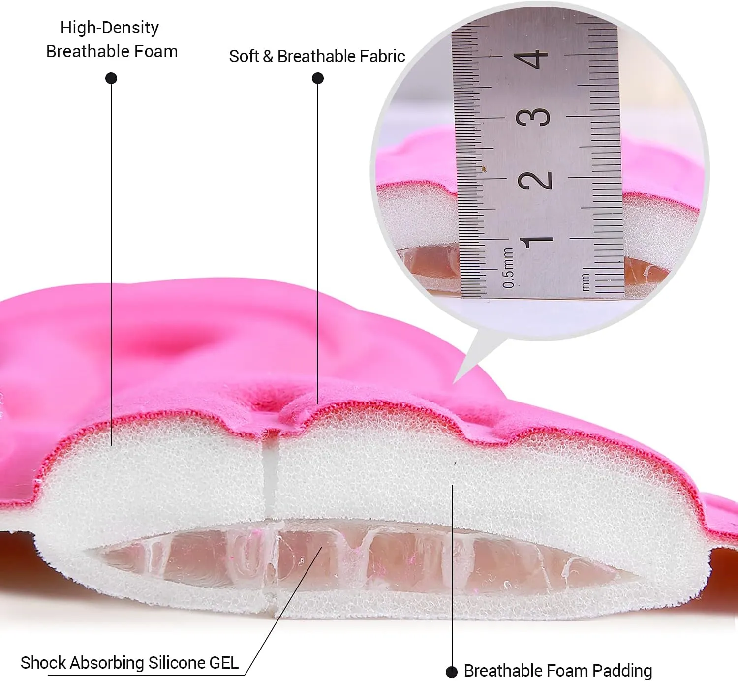 Sportneer Cycling Shorts for Women - 3D Padded Bike Shorts Cycling Underwear, Bicycle Road Biking Cycle Shorts for Women