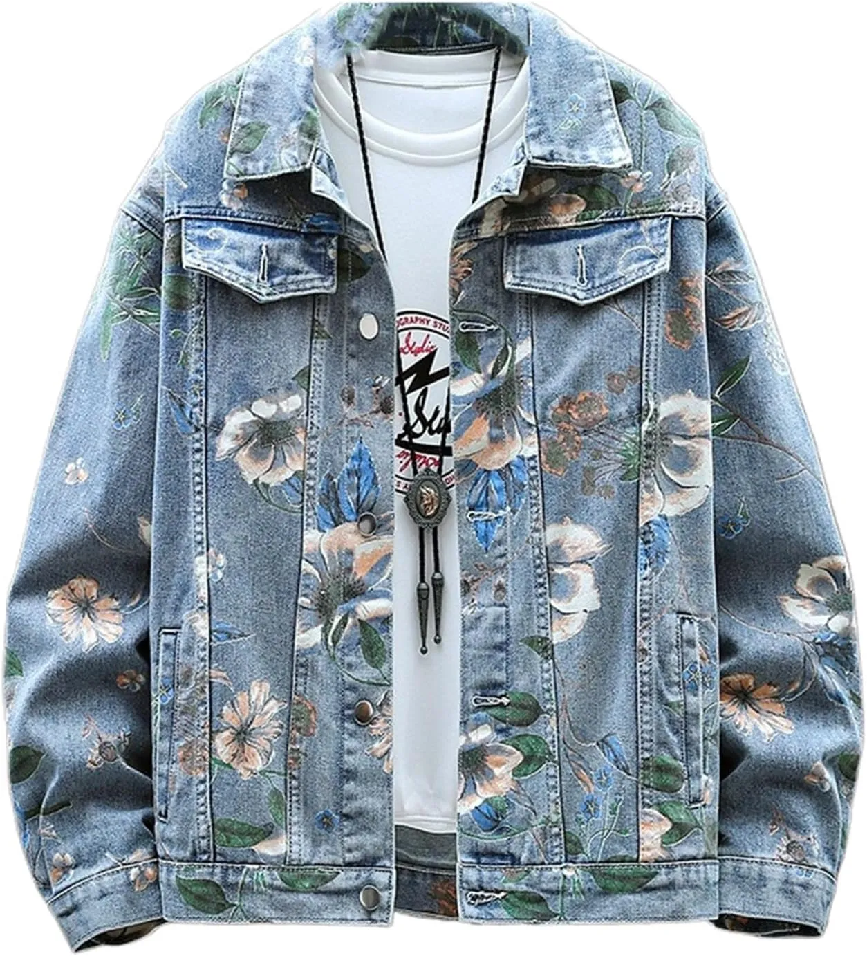 Spring Men's Denim Jacket Coat