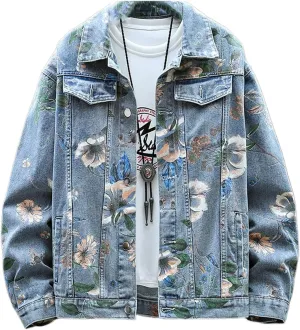 Spring Men's Denim Jacket Coat