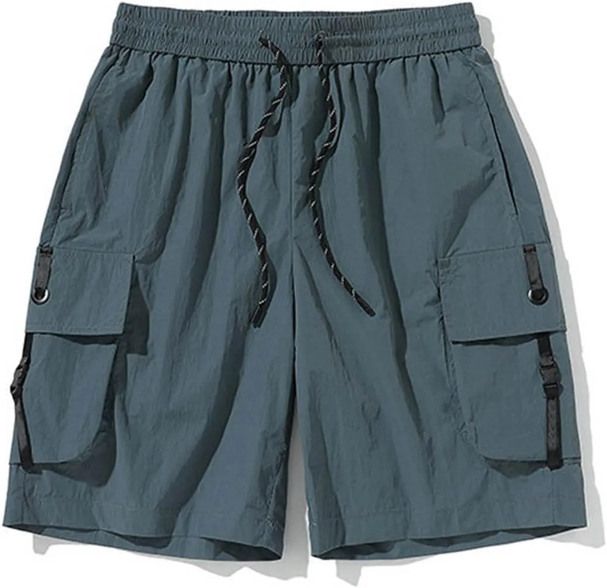Stylish Shorts for Men Waistband Drawstring Summer Casual Shorts Big & Tall Relaxed Fit Work Shorts