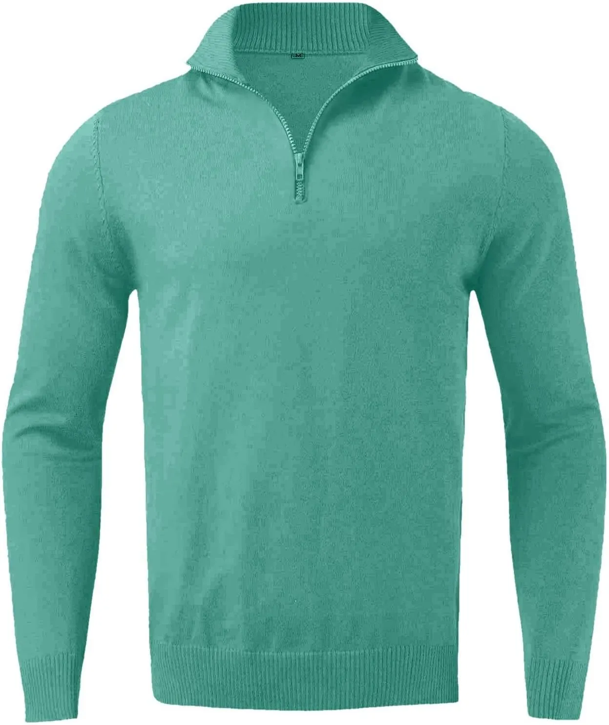 SUWBMHWE Mens Cable Knit Pullover Sweater Shawl Collar Button Ribbed Casual Solid Color Chunky Polo Sweater