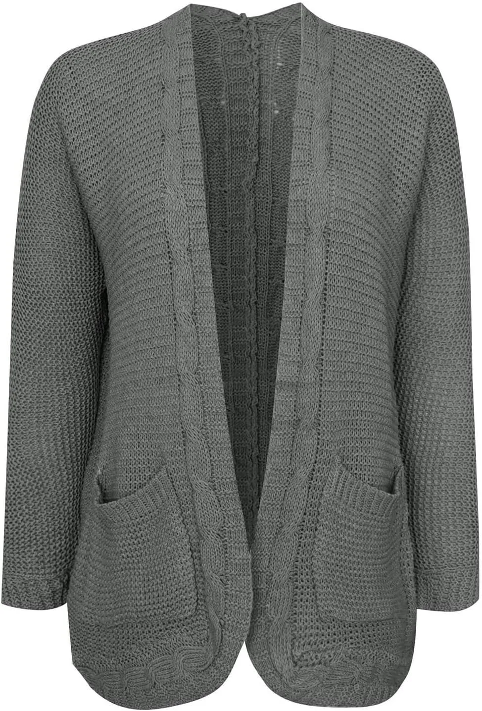 Sweater Cardigan for Women 2024 Chunky Cable Knit Sweaters Open Front Lightweight Trendy Fall Outfits