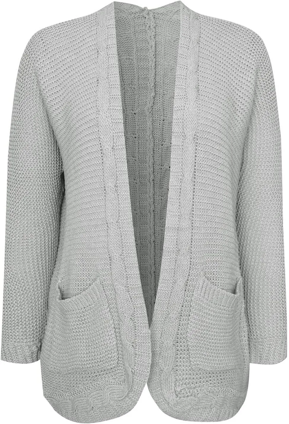 Sweater Cardigan for Women 2024 Chunky Cable Knit Sweaters Open Front Lightweight Trendy Fall Outfits