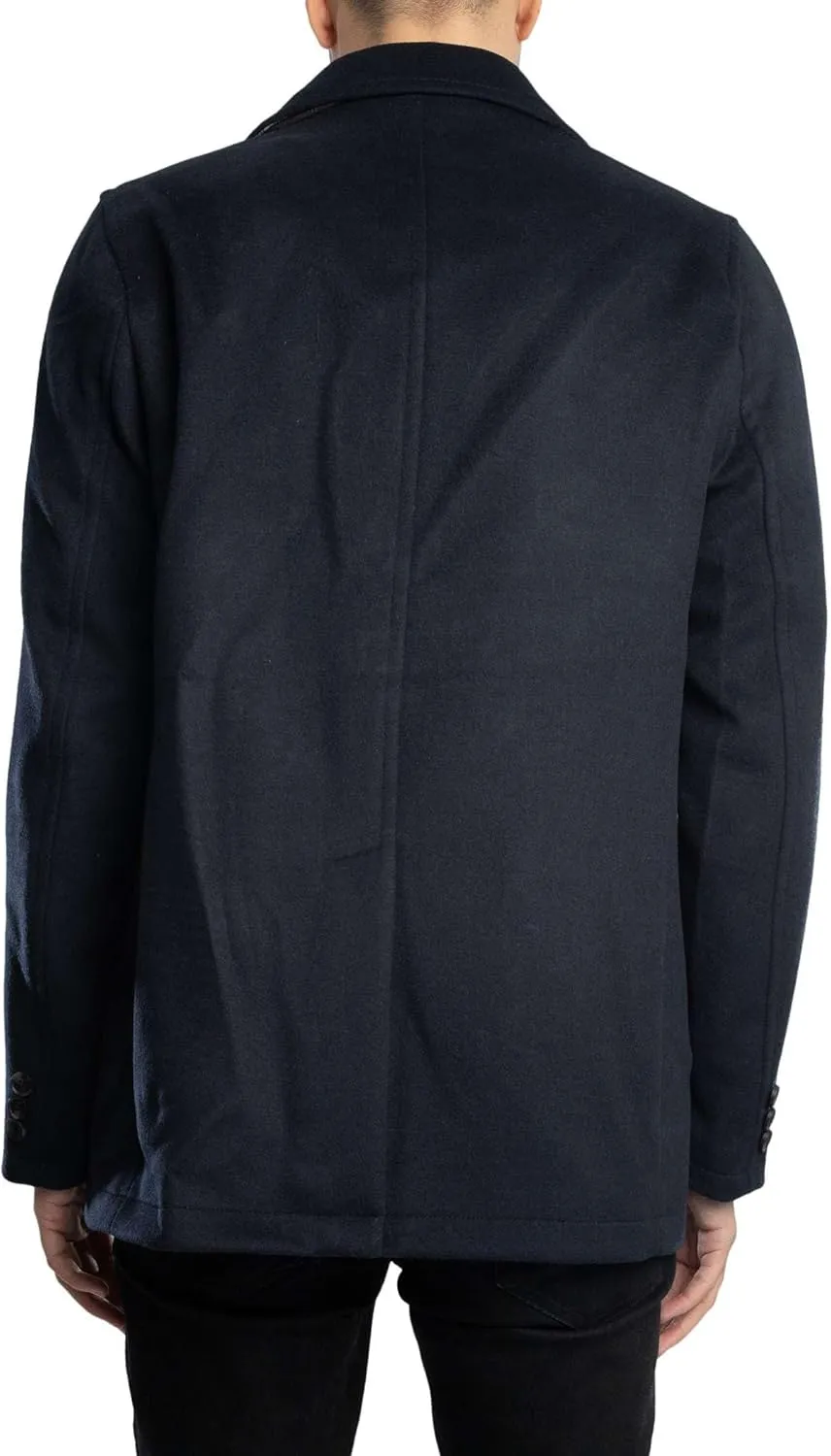 Ted Baker Men's Aldovie Peacoat Jacket, Navy