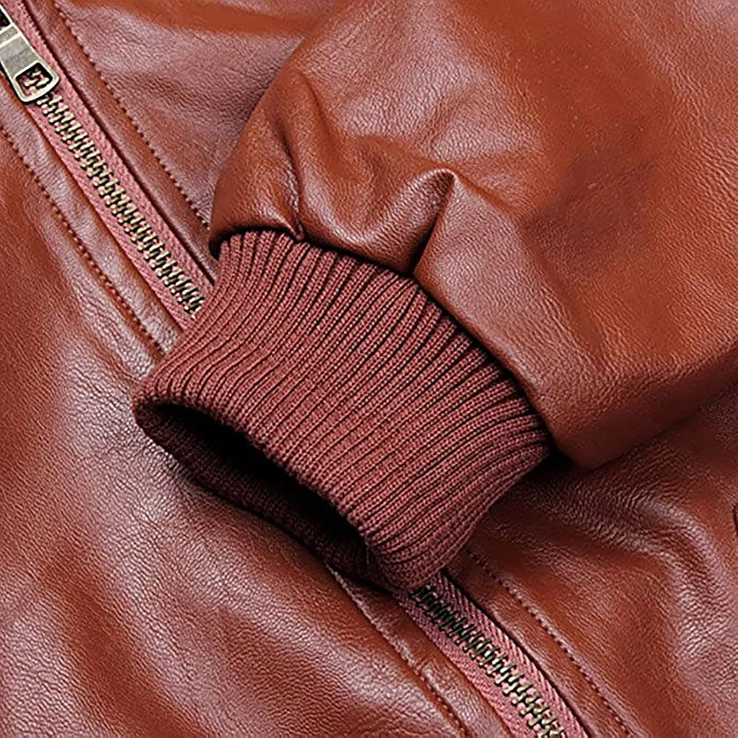 Toddler Leather Jacket Boys Stand Collar Leather Jackets Kids Spring Faux Leather Motorcycle Coats with Pockets