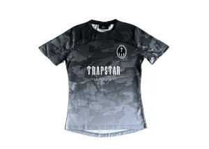 TRAPSTAR - FOOTBALL BLACK/GREY CAMO T-SHIRT