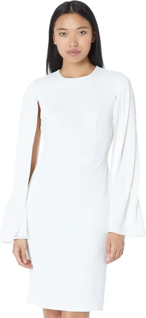 Trina Turk Women's Sheath Dress with Slit Sleeve