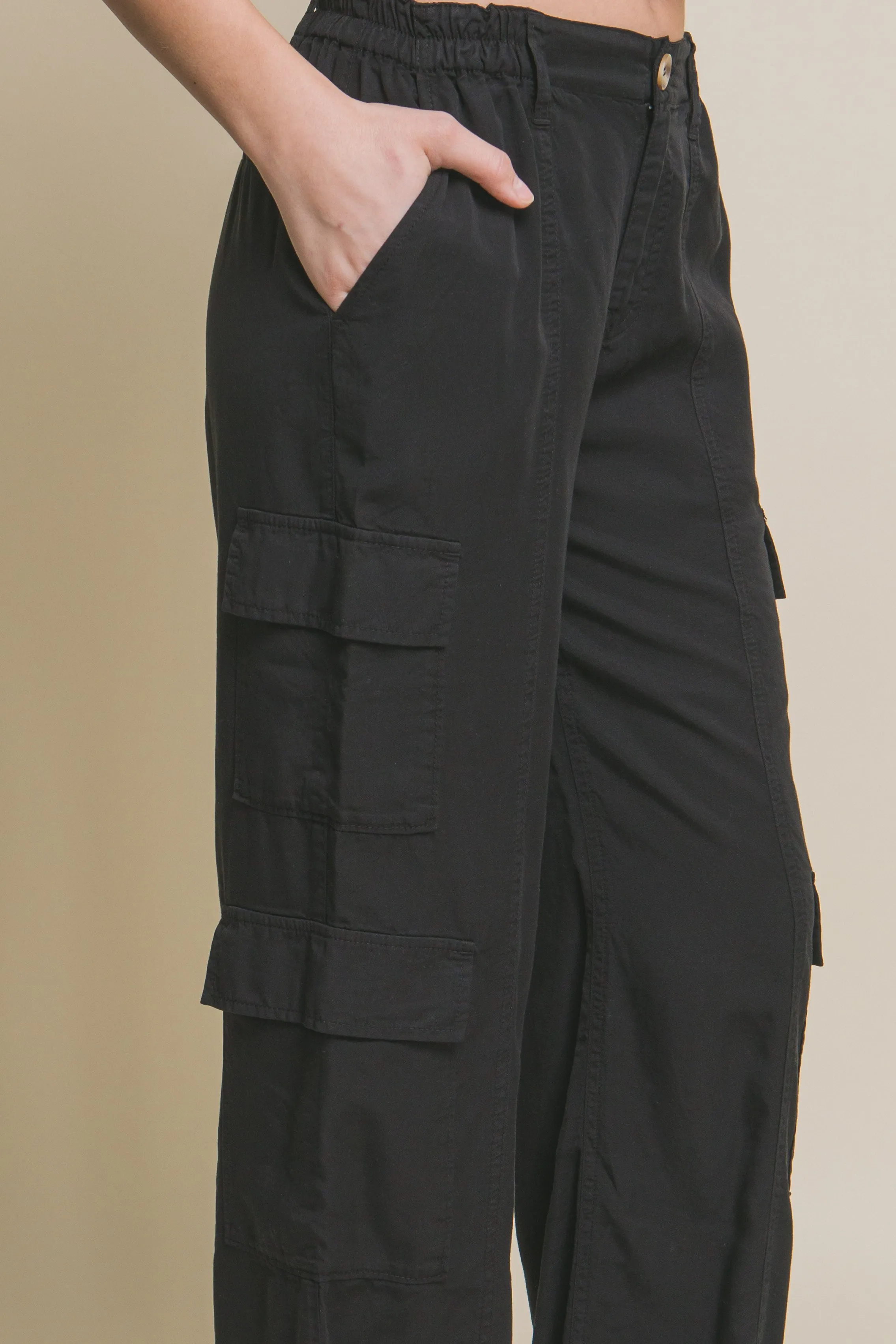 Wide Leg Cargo Pants