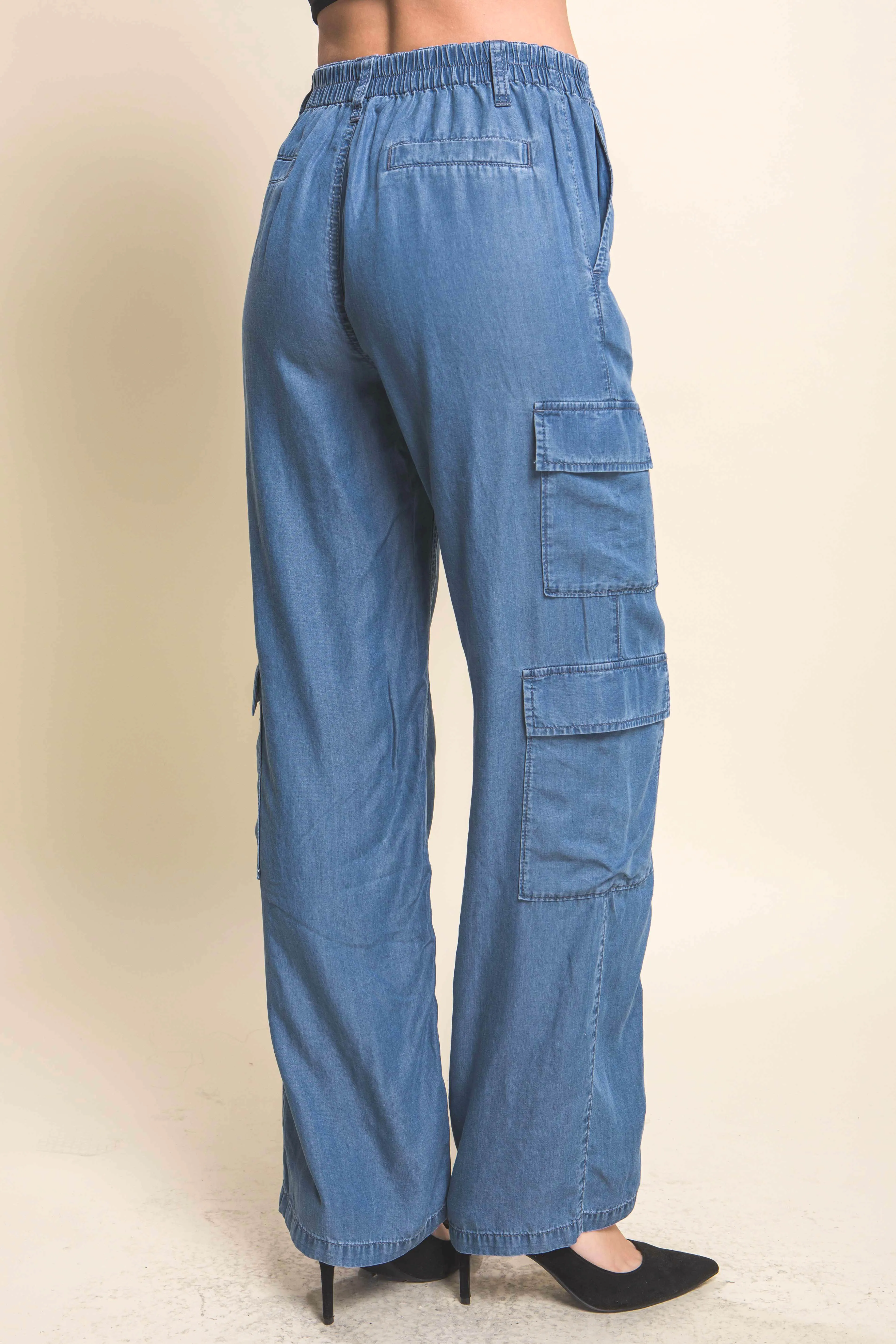 Wide Leg Cargo Pants